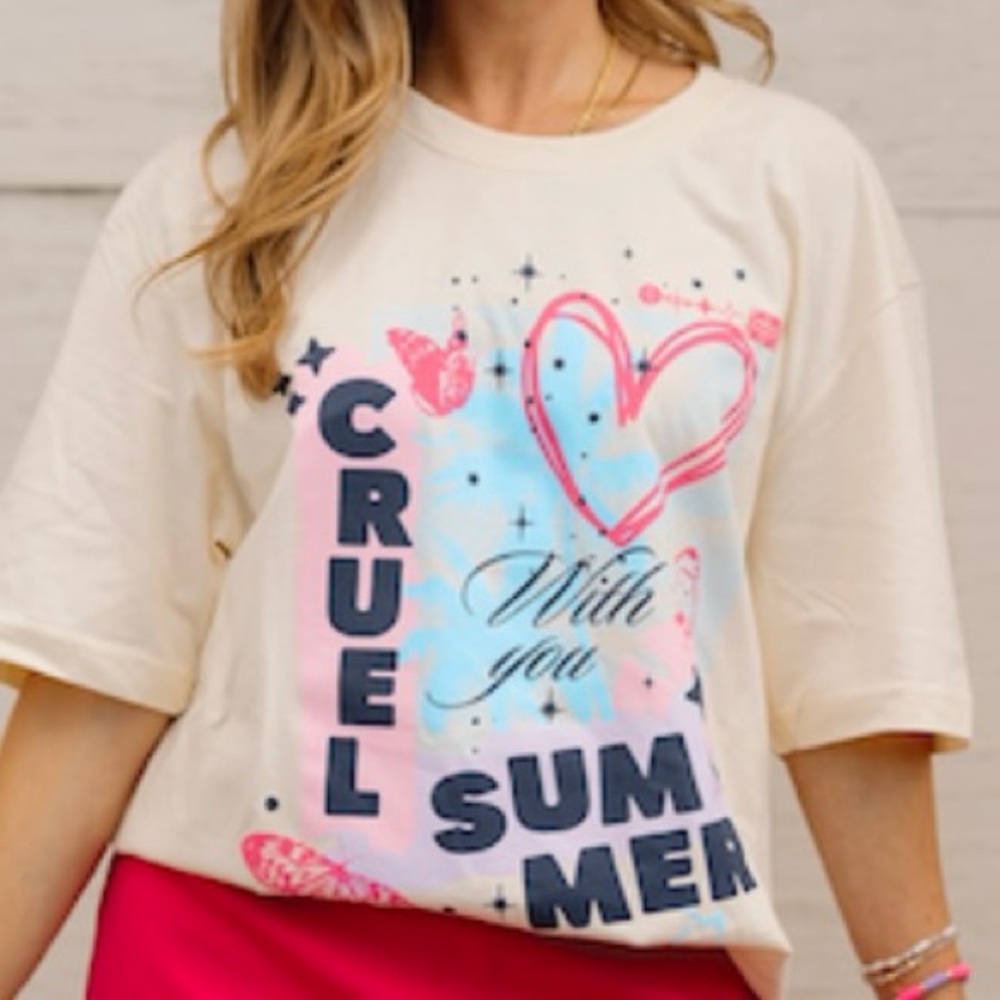 NWOT Taylor Swift Inspired Cruel Summer T-shirt XL